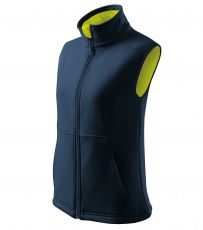 Damska kamizelka softshell Vision Malfini ciemnoniebieski