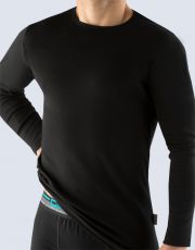 Koszulka męska z długim rękawem Koszulka z długim rękawem GINA czarny