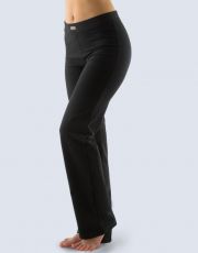 Spodnie długie proste 96021P GINA czarny