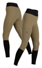 Legginsy jeździeckie damskie J1291 LITEX khaki