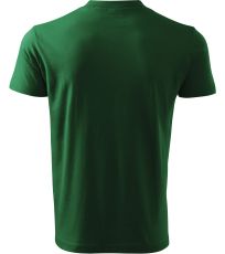 T-shirt unisex Heavy V-neck 160 Malfini zielony butelkowy