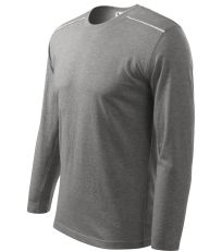 Koszulka unisex Long Sleeve Malfini dark gray highlights