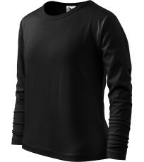 Koszulka dziecięca Long Sleeve 160 Malfini czarny