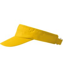 Czapka Sunvisor Malfini żółty