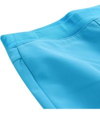 Dziecięce spodnie softshellowe SMOOTO ALPINE PRO neon atomic blue