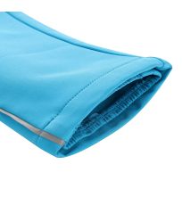 Dziecięce spodnie softshellowe SMOOTO ALPINE PRO neon atomic blue