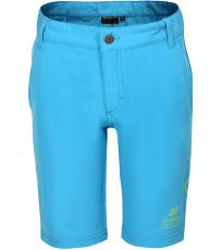 Dziecięce softshellowe krótkie spodenki COLO ALPINE PRO neon atomic blue