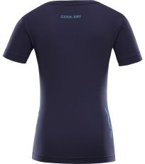 Dziecięcy t-shirt funkcyjny BASIKO ALPINE PRO mood indigo