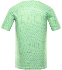 Męski t-shirt funkcyjny BASIK ALPINE PRO neon green gecko