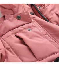 Damska kurtka zimowa EGYPA ALPINE PRO dusty rose