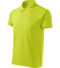 Męska koszulka polo Cotton Malfini limonkowy