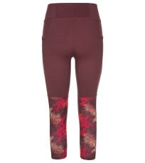 Legginsy 3/4 damskie SOLAS-W KILPI czerwony