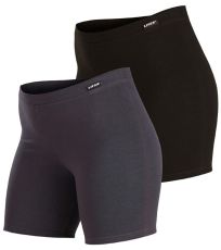 Krótkie legginsy damskie 9D409 LITEX antracyt