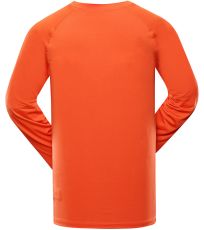 Męski t-shirt funkcyjny AMAD ALPINE PRO ciemnopomarańczowy
