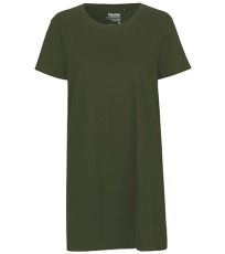 Damski długi t-shirt NE81020 Neutral