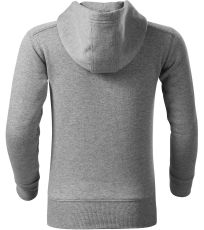 Bluza dziecięca Trendy Zipper Malfini dark gray highlights