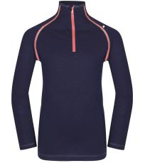 Podkoszulek dziecięcy z długim rękawem - merino GENETO ALPINE PRO mood indigo