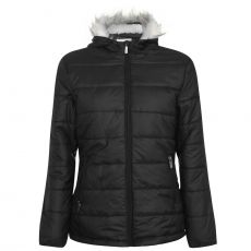 Damska kurtka zimowa Hooded Lee Cooper Black