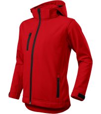 Kurtka softshell dla dzieci Performance Malfini czerwony