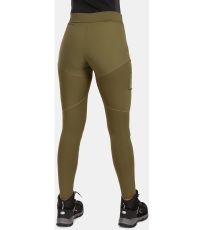 Damskie legginsy outdoorowe MOUNTERIA-W KILPI Zielony