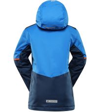 Dziecięca kurtka narciarska z membraną PTX ZARIBO ALPINE PRO cobalt blue