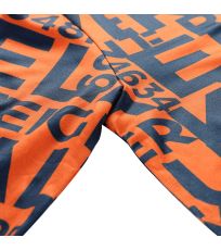 Dziecięcy szybkoschnący t-shirt LOUSO ALPINE PRO orange tiger