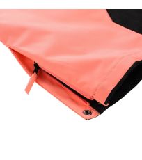 Damskie spodnie narciarskie z membraną PTX OSAGA ALPINE PRO neon salmon