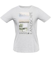 Damski t-shirt GORENA ALPINE PRO biały