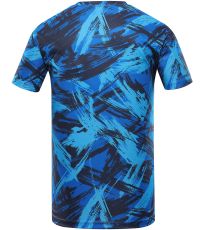 Męski t-shirt funkcyjny QUATR ALPINE PRO neon atomic blue