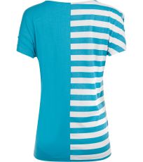 Damski t-shirt HOOTEDA ALPINE PRO niebieski