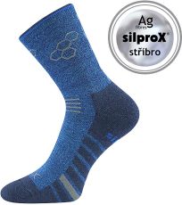 Skarpety sportowe unisex Virgo VoXX® niebieski melanż