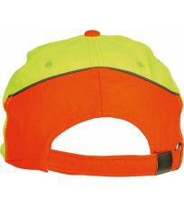 Czapka unisex HI-VIS KNOXFIELD Knoxfield żółty/pomarańczowy