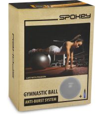 Piłka gimnastyczna - szara 65 cm FITBALL III Spokey 