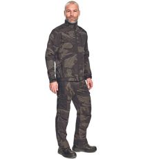 Męska kurtka softshell CRAMBE CRV camouflage