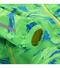 Dziecięca kurtka softshellowa LANCO ALPINE PRO Neonowy zielony