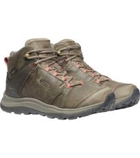 Wysokie buty trekkingowe damskie TERRADORA II LEATHER MID WP W KEEN 