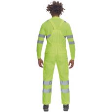 Męskie spodnie robocze HI-VIS z szelkami GANDIA Cerva ???ty