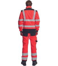 Męska kurtka robocza HI-VIS KNOXFIELD HVPS Cerva czerwony