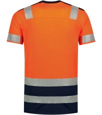 Koszulka unisex T-Shirt High Vis Bicolor Tricorp fluorescencyjny pomarańczowy