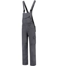 Spodnie robocze z lamówką unisex Dungaree Overall Industrial Tricorp convoy gray