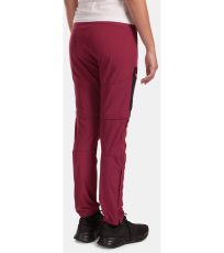 Damskie spodnie outdoorowe 2w1 HOSIO-W KILPI czerwony