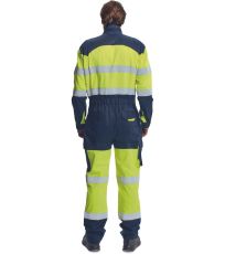 Kombinezon multinorm HI-VIS PICK PM HV Cerva żółty/navy