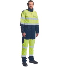 Kombinezon multinorm HI-VIS PICK PM HV Cerva żółty/navy