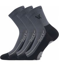 Unisex skarpetki sportowe - 3 pary Barefootan VoXX® ciemno szary