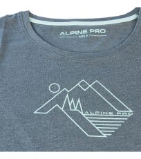 Damski t-shirt KEFADA ALPINE PRO ciemno szary