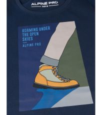 Męski t-shirt KADES ALPINE PRO mood indigo