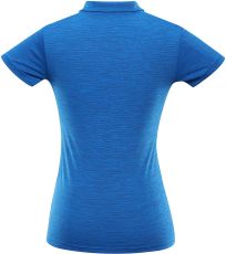 Damska koszulka polo DONNA ALPINE PRO cobalt blue