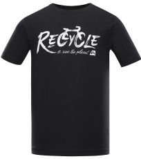 Męski t-shirt NATUR ALPINE PRO czarny