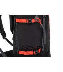 Plecak turystyczny unisex 55 l FALCON 55 LOAP Czarny