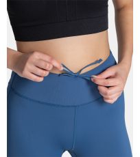 Damskie sportowe legginsy 3/4 AMIRA-W KILPI Ciemny niebieski